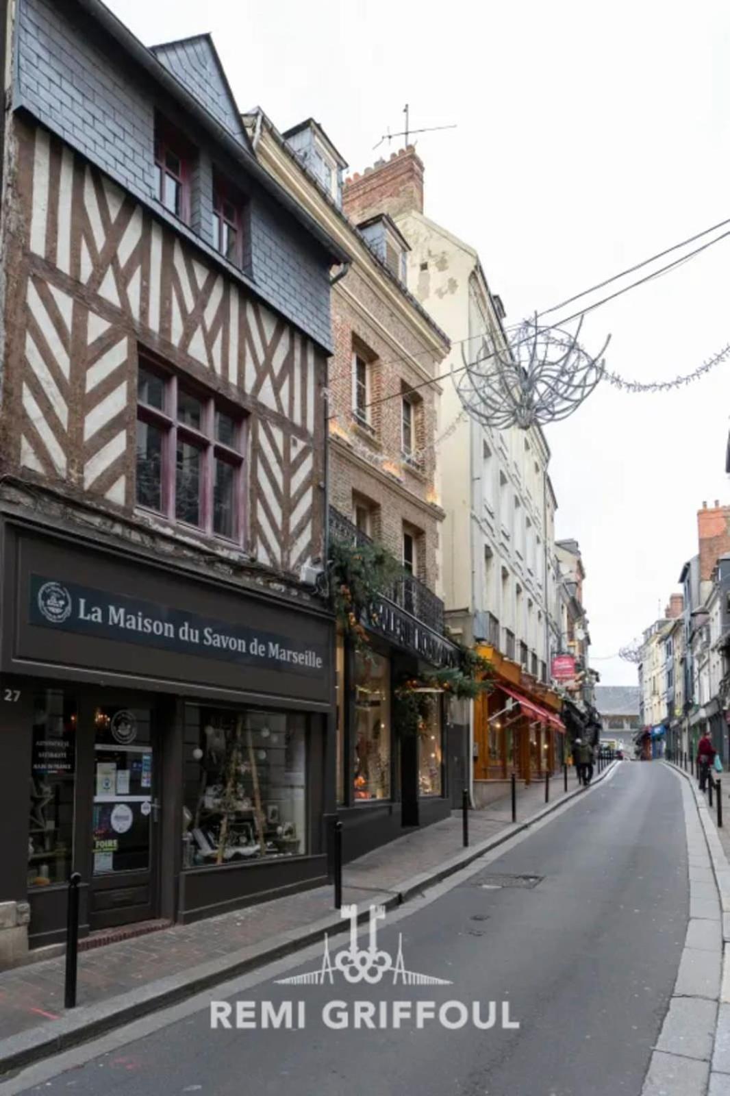 Le Reve D'Alice Charming Duplex 80 M 4 People Heart Of Honfleur Appartement Buitenkant foto